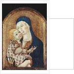 The Madonna and Child by Sano di also Ansano di Pietro di Mencio (studio of) Pietro