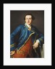 Portrait of Sir John Armytage, 2nd Bt., half-length, in Blue Coat and Crimson Waistcoat, 1758 by Pompeo Girolamo Batoni
