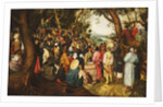 Saint John the Baptist preaching in the Wilderness, c.1633-50 by Pieter the Younger Brueghel