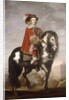 An Equestrian Portrait of Cardinal Infante Fernando de Borbon by Spanish School