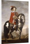 An Equestrian Portrait of Cardinal Infante Fernando de Borbon by Spanish School