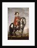 An Equestrian Portrait of Cardinal Infante Fernando de Borbon by Spanish School