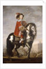 An Equestrian Portrait of Cardinal Infante Fernando de Borbon by Spanish School