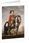 An Equestrian Portrait of Cardinal Infante Fernando de Borbon by Spanish School