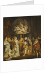 The Marraige by Proxy of Princess Maria de' Medici and King Henry IV of France in the Duomo, Florence, 5 October 1600 by Peter Paul Rubens