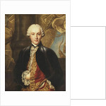 Portrait of a Gentleman, half-length, Wearing a Grey Jacket by Louis M. Tocque