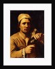 A Young Man in a Turban holding a Roemer: The Fingernail Test by Michael Sweerts