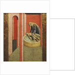Saint Elizabeth of Hungary reviving to Life a Child drowned in a Well by Pietro Lorenzetti