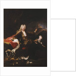 Portrait of the Marchese Paolo Corbelli, full-length, Seated on a Bank at the Edge of a Wood, 1709 by Antoine Pesne