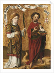 Saints Stephen and John the Baptist by Master of Liesborn (circle of)