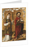 Saints Stephen and John the Baptist by Master of Liesborn (circle of)