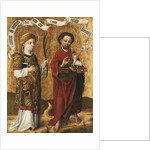 Saints Stephen and John the Baptist by Master of Liesborn (circle of)