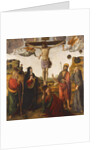 The Crucifixion with the Madonna, Saints John the Baptist, Mary Magdalen, Andrew and Francis, 1503 by Cosimo Rosselli