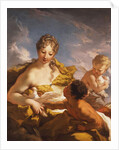 Venus, Cupid and a Faun, 1708-13 by Giovanni Antonio Pellegrini