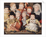 Group Portrait of Children, 1565 by Ludger Tom the Younger Ring