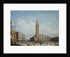 The Piazza San Marco and the Piazzetta, Venice, looking South-West, 1741 by Antonio de dipi Joli