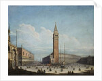 The Piazza San Marco and the Piazzetta, Venice, looking South-West, 1741 by Antonio de dipi Joli