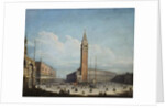 The Piazza San Marco and the Piazzetta, Venice, looking South-West, 1741 by Antonio de dipi Joli