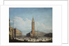 The Piazza San Marco and the Piazzetta, Venice, looking South-West, 1741 by Antonio de dipi Joli