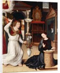 The Annunciation by Pieter Jansz. Pourbus
