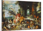 An Allegory of Air and Fire by F. & Brueghel J. (1601-78) Francken