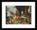 An Allegory of Air and Fire by F. & Brueghel J. (1601-78) Francken