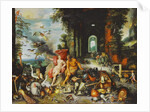 An Allegory of Air and Fire by F. & Brueghel J. (1601-78) Francken