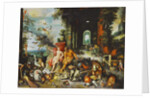 An Allegory of Air and Fire by F. & Brueghel J. (1601-78) Francken
