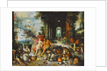 An Allegory of Air and Fire by F. & Brueghel J. (1601-78) Francken