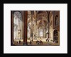 The Interior of a Renaissance Cathedral by Christian Stocklin