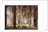 The Interior of a Renaissance Cathedral by Christian Stocklin