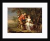 Amorous allegorical Scenes in wooded Landscapes by Frans Christoph Janneck