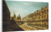The Courtyard of the Doge's Palace, Venice, by Michele Marieschi