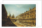 The Courtyard of the Doge's Palace, Venice, by Michele Marieschi