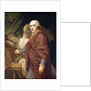 Portrait of Antonio Canova, three-quarter length, in brown robes by Johann Baptist I Lampi