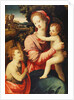 The Madonna and Child with the Infant Saint John the Baptist by Michele di Ridolfo Tosini