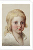 Portrait study of Francesco, Crown Prince of Naples, as a boy, head and shoulders, by Angelica Kauffman