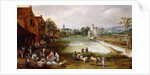 A Bleaching Ground by Jan & Momper Joos de Brueghel