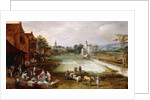 A Bleaching Ground by Jan & Momper Joos de Brueghel