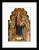 The Madonna and Child enthroned with Saints John the Baptist, Peter, Mary Magdalen, Paul and Stephen, a Female Martyr Saint and Angels by Nicolo di Pietro