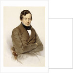 Portrait of Anton Diabelli, seated half length, 1842 by Franz Eybl