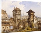 A View of Nurnberg, 1856 by Angelo Quaglio