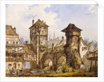 A View of Nurnberg, 1856 by Angelo Quaglio