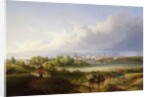 A View of Munich and the Isar River, 1838 by Eugen Adam