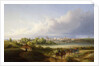 A View of Munich and the Isar River, 1838 by Eugen Adam