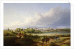 A View of Munich and the Isar River, 1838 by Eugen Adam