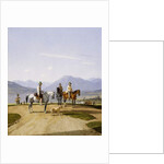 Reiter am Tegernsee, 1838 by Wilhelm Alexander Kobell