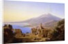 Teatro Greco, Taormina, with Etna beyond, 1852 by Karl Robert Kummer