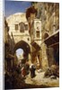 Davidstrasse, Jerusalem, 1887 by Gustave Bauernfeind