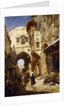 Davidstrasse, Jerusalem, 1887 by Gustave Bauernfeind